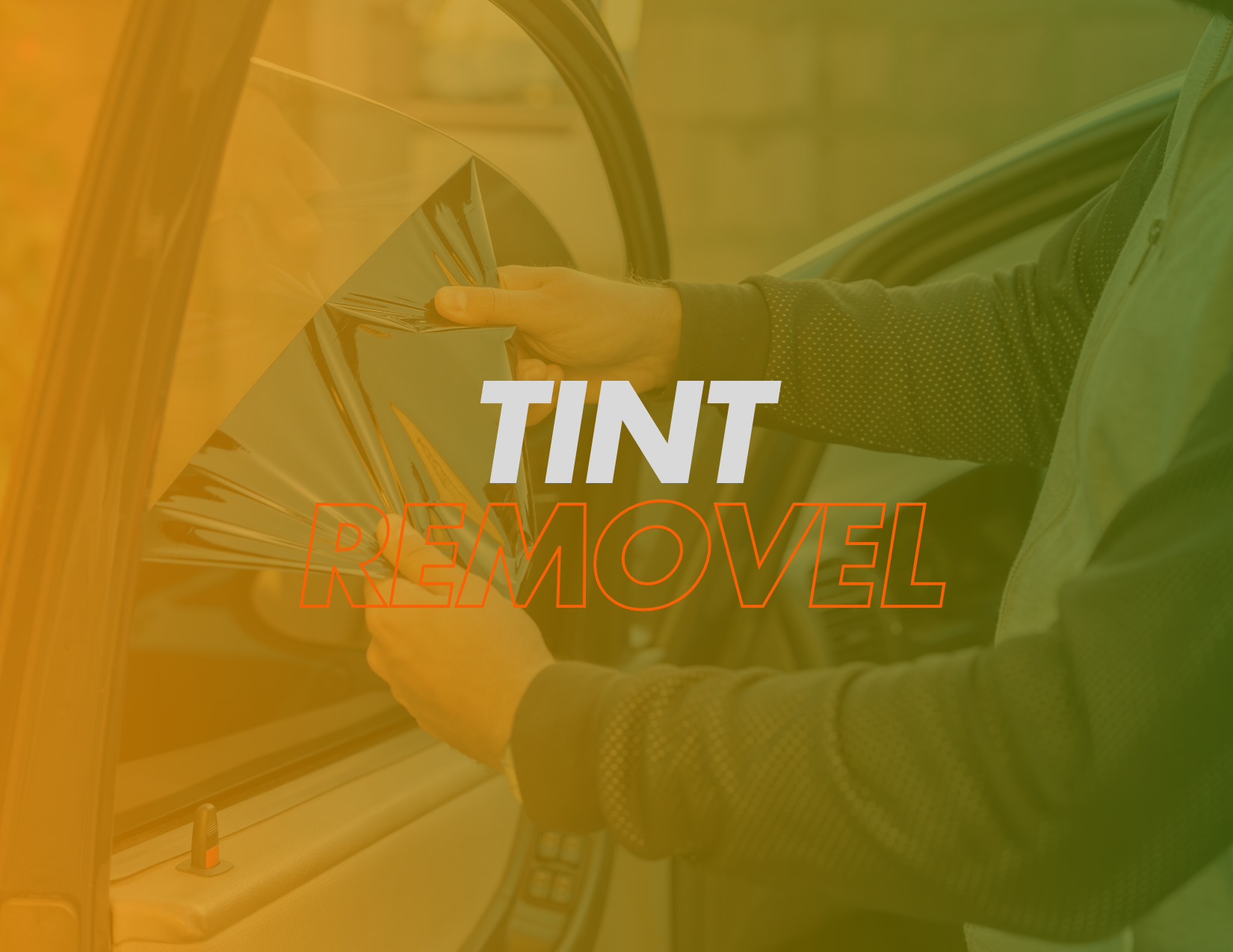 Tint Removal Service