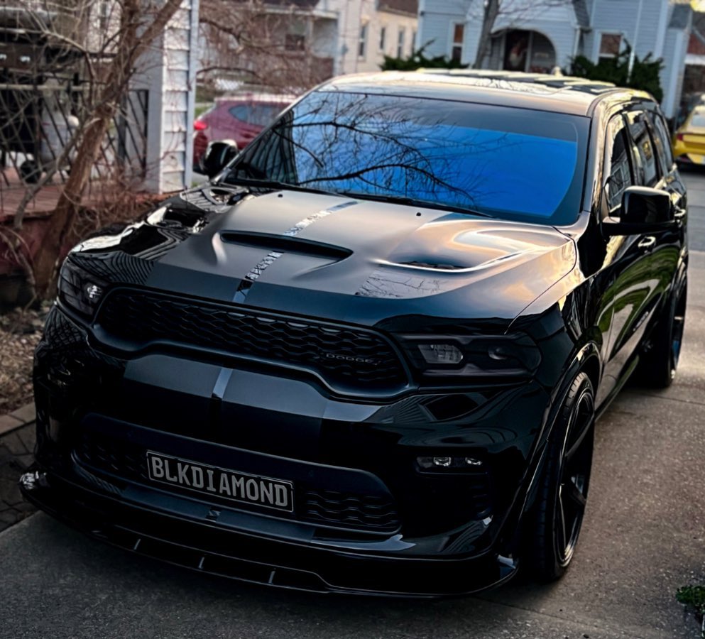 Black Large SUV 5%tint with Visor Strip