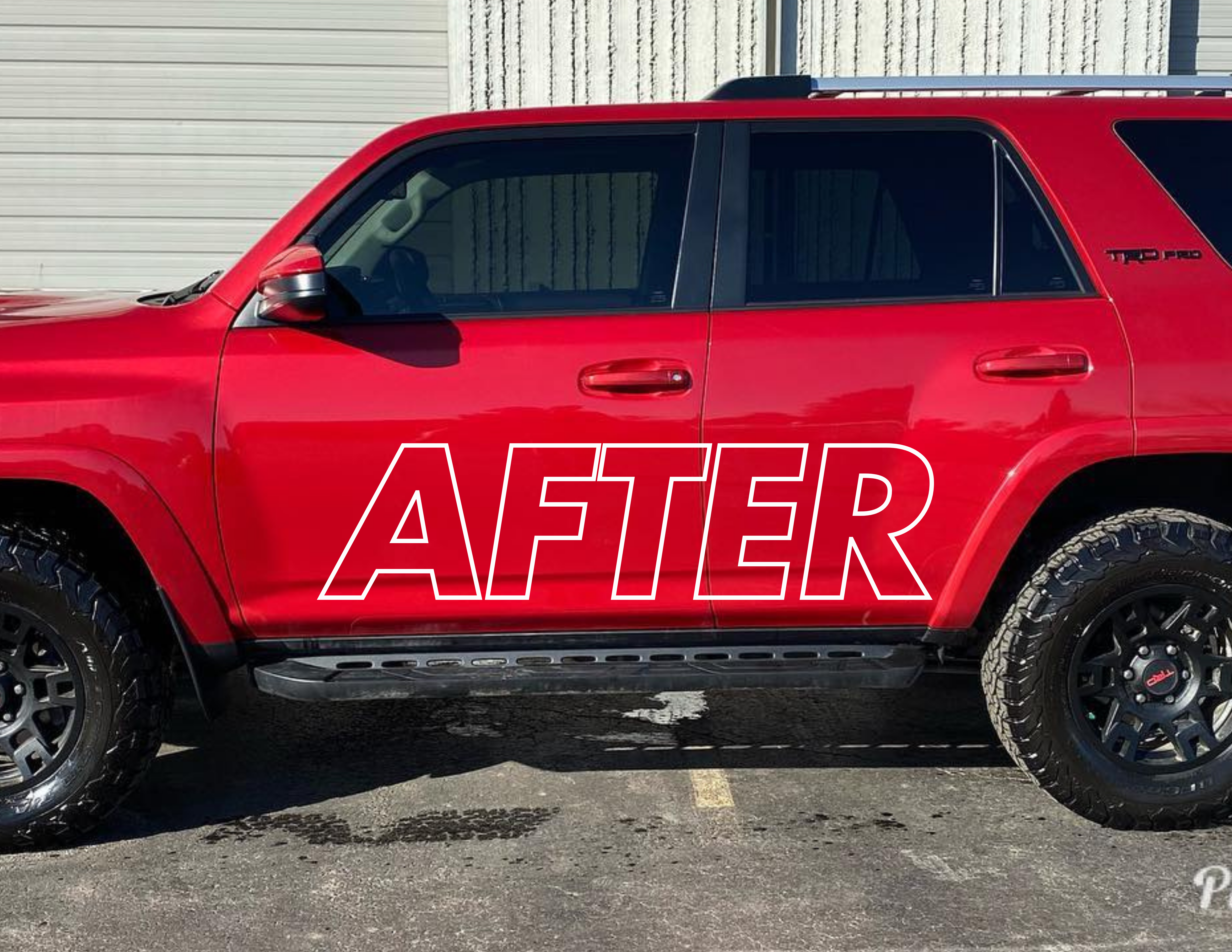 After Factory Tint Match